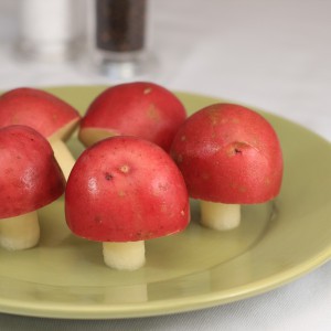 1lb Red Potatoes Mushroom Cut